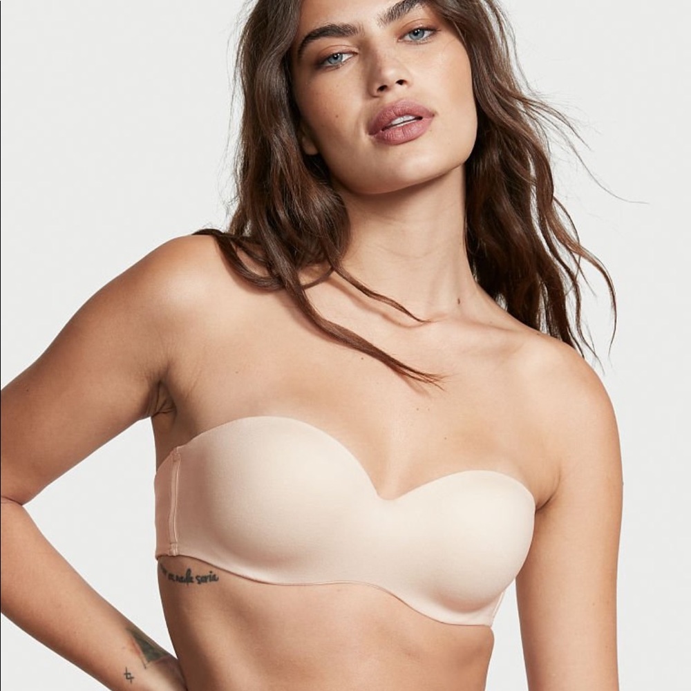 New Body by Victoria Secret Lined Strapless 36 C